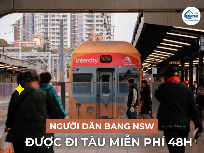 NSW miễn phí vé tàu trong 48 giờ