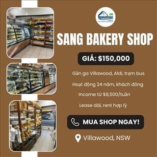 Sang shop bakery lâu đời, khách đông vùng Villawood, NSW