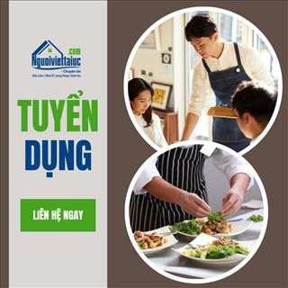 Nhà hàng tại Haymarket cần tuyển chạy bàn và phụ bếp