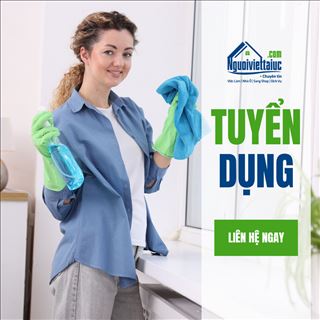 Cần tuyển cleaner làm việc lâu dài gần khu vực Ottoway 