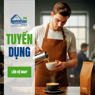Shop cafe bánh mì cần tuyển barista và lấy order - lương cao